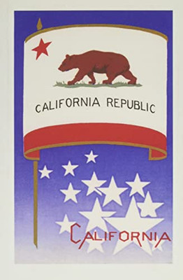 Vintage Journal California State Flag (Pocket Sized - Found Image Press Journals)