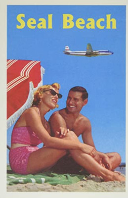 Vintage Journal Couple At Seal Beach (Pocket Sized - Found Image Press Journals)