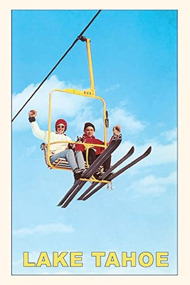 The Vintage Journal Couple On Ski Lift, Lake Tahoe (Pocket Sized - Found Image Press Journals)