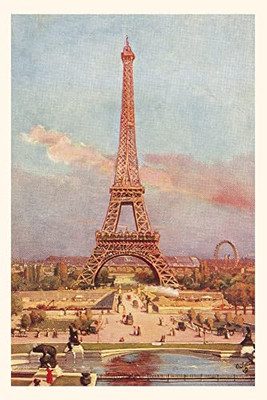 Vintage Journal Eiffel Tower And Fountain (Pocket Sized - Found Image Press Journals)