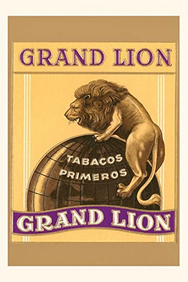 Vintage Journal Grande Lion Label (Pocket Sized - Found Image Press Journals)