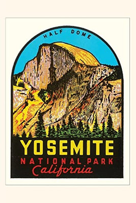 The Vintage Journal Half-Dome, Yosemite National Park (Pocket Sized - Found Image Press Journals)