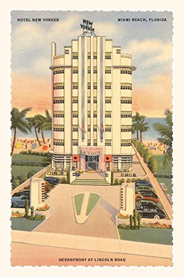 Vintage Journal Hotel New Yorker, Miami Beach, Florida (Pocket Sized - Found Image Press Journals)