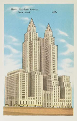 Vintage Journal Hotel Waldorf-Astoria, New York City (Pocket Sized - Found Image Press Journals)