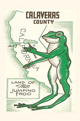 Vintage Journal Jumping Frog Of Calaveras County, California (Pocket Sized - Found Image Press Journals)