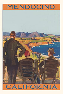 Vintage Journal Mendocino Travel Poster (Pocket Sized - Found Image Press Journals)