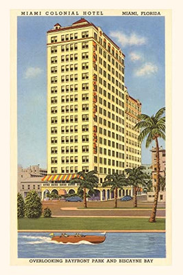 Vintage Journal Miami Colonial Hotel, Miami, Florida (Pocket Sized - Found Image Press Journals)