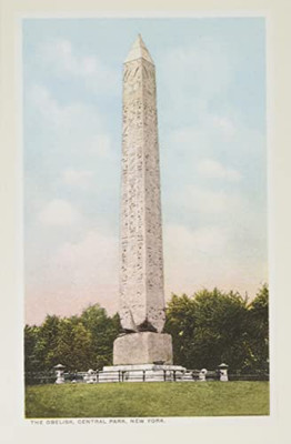 Vintage Journal Obelisk, Central Park, New York City (Pocket Sized - Found Image Press Journals)