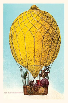 The Vintage Journal Old Maid's Honeymoon, Lemon Balloon (Pocket Sized - Found Image Press Journals)