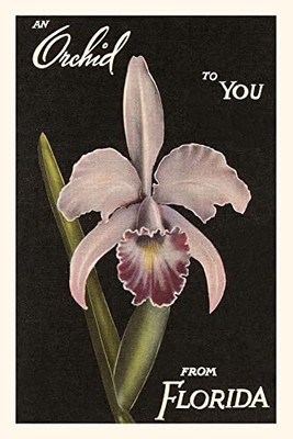 Vintage Journal Orchid From Florida (Pocket Sized - Found Image Press Journals)