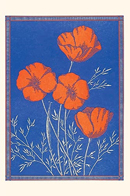 Vintage Journal Popies (Pocket Sized - Found Image Press Journals)