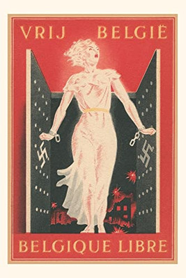 Vintage Journal Poster For Free Belgium (Pocket Sized - Found Image Press Journals)