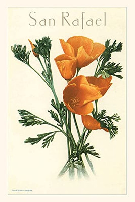 Vintage Journal San Rafael, California Poppies (Pocket Sized - Found Image Press Journals)