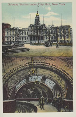 Vintage Journal Subway Station, City Hall (Pocket Sized - Found Image Press Journals)