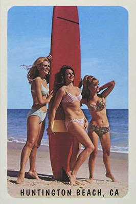 The Vintage Journal Surfer Girls, Huntington Beach, California (Pocket Sized - Found Image Press Journals)