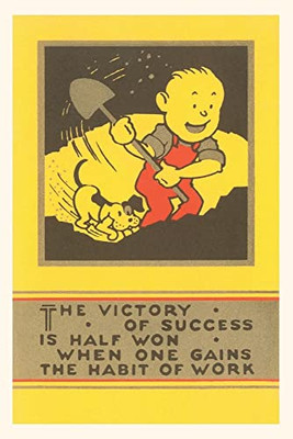 Vintage Journal The Victory Of Success, Work (Pocket Sized - Found Image Press Journals)