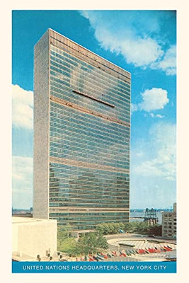 Vintage Journal United Nations Building, New York City (Pocket Sized - Found Image Press Journals)