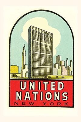 Vintage Journal United Nations, New York (Pocket Sized - Found Image Press Journals)