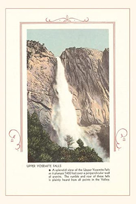 The Vintage Journal Upper Yosemite Falls (Pocket Sized - Found Image Press Journals)