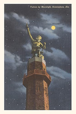 Vintage Journal Vulcan By Moonlight, Birmingham (Pocket Sized - Found Image Press Journals)