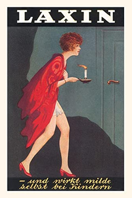 Vintage Journal Woman In Lingerie With Candlestick (Pocket Sized - Found Image Press Journals)