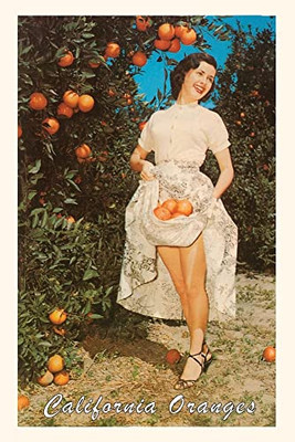 The Vintage Journal Woman With Oranges In Skirt, California (Pocket Sized - Found Image Press Journals)