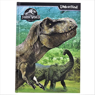 Jurassic World Look And Find Activity Book - Pi Kids