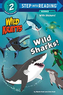 Wild Sharks! (Wild Kratts) (Step Into Reading)