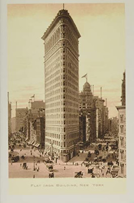 Vintage Journal Flat Iron Building, New York City (Pocket Sized - Found Image Press Journals)