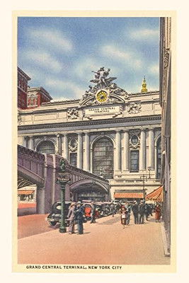 Vintage Journal Grand Central Station, New York City (Pocket Sized - Found Image Press Journals)
