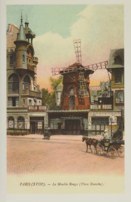 Vintage Journal Moulin Rouge (Pocket Sized - Found Image Press Journals)