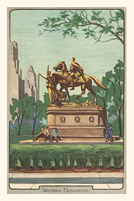Vintage Journal Sherman Monument, New York City (Pocket Sized - Found Image Press Journals)