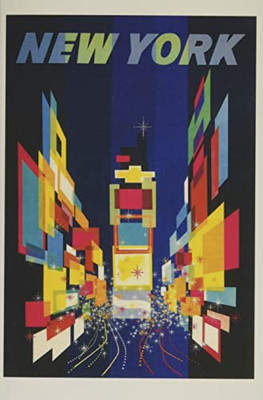 Vintage Journal Travel Poster, New York City (Pocket Sized - Found Image Press Journals)