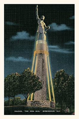 Vintage Journal Vulcan Monument, Birmingham (Pocket Sized - Found Image Press Journals)