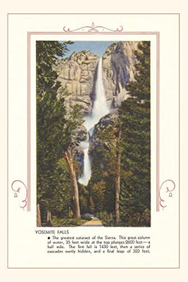 The Vintage Journal Yosemite Falls (Pocket Sized - Found Image Press Journals)