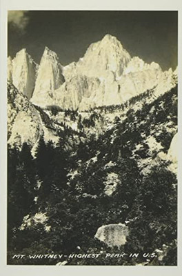 The Vintage Journal Mt. Whitney (Pocket Sized - Found Image Press Journals)