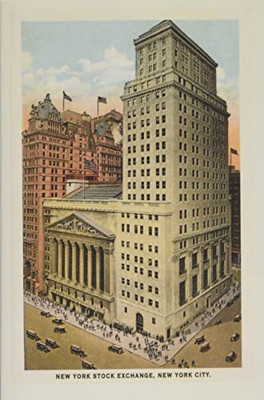 Vintage Journal New York Stock Exchange, New York City (Pocket Sized - Found Image Press Journals)