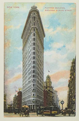 Vintage Journal Flatiron Building, New York City (Pocket Sized - Found Image Press Journals)