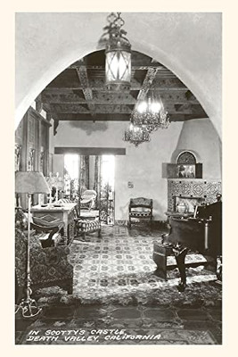 The Vintage Journal Interior, Scotty's Castle, Death Valley (Pocket Sized - Found Image Press Journals)