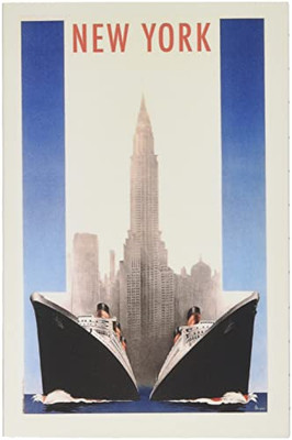 Vintage Journal New York Travel Poster (Pocket Sized - Found Image Press Journals)