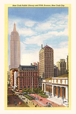 Vintage Journal Public Library, New York City (Pocket Sized - Found Image Press Journals)