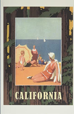 Vintage Journal California Travel Poster (Pocket Sized - Found Image Press Journals)