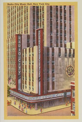 Vintage Journal Radio City Music Hall, New York City (Pocket Sized - Found Image Press Journals)