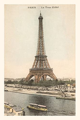 Vintage Journal Eiffel Tower (Pocket Sized - Found Image Press Journals)