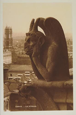 Vintage Journal Gargoyle On Notre Dame Cathedral (Pocket Sized - Found Image Press Journals)