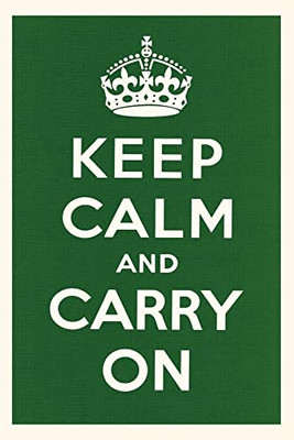 Vintage Journal Keep Calm And Carry On (Pocket Sized - Found Image Press Journals)