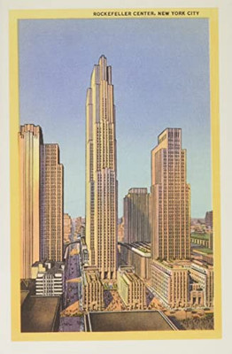 Vintage Journal Rockefeller Center, New York City (Pocket Sized - Found Image Press Journals)