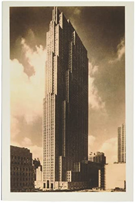 Vintage Journal Rockefeller Center, New York City (Pocket Sized - Found Image Press Journals)