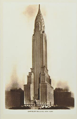 Vintage Journal Chrysler Building, New York City (Pocket Sized - Found Image Press Journals)