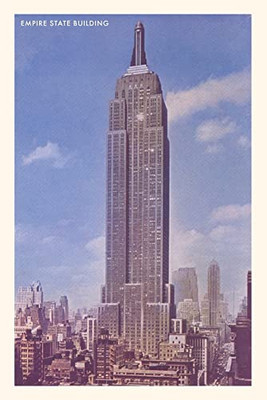 Vintage Journal Empire State Building, New York City (Pocket Sized - Found Image Press Journals)